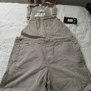 Overall shorts